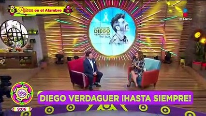 Reacción de Amanda Miguel tras muerte de Diego Verdaguer