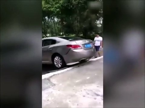 Descendre les escaliers en voiture... Mauvaise idée