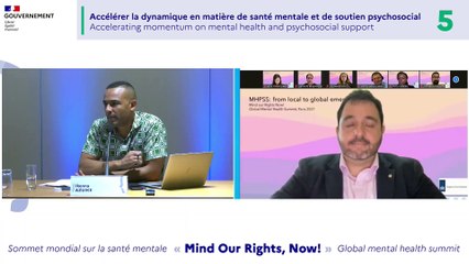 Sommet mondial sur la santé mentale - 5-6 octobre 2021 - Atelier 10 (EN)