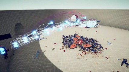 MARVEL SUPERHERO vs 130 SOLDIERS | Totally Accurate Battle Simulator (TABS)