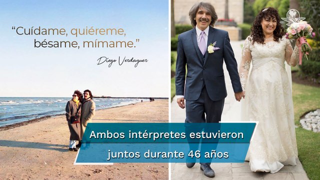 Así se despidió Diego Verdaguer de Amanda Miguel, su gran amor