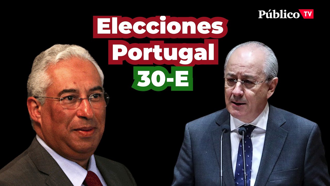 Empate técnico entre António Costa y Rui Rio ante las elecciones del domingo en Portugal