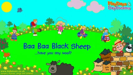 Kidzone - Baa Baa Black Sheep