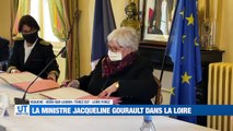 A la Une : La ministre Jacqueline Gourault dans la Loire / Ca glissait ce matin sur les routes ! / On se prépare déjà pour la Saint-Valentin