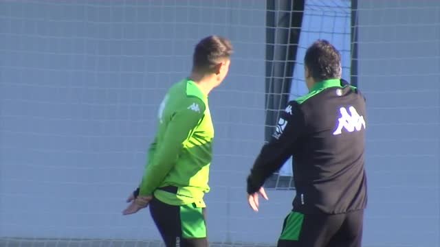 El Betis sigue preparando el partido de cuartos de Copa ante la Real Sociedad