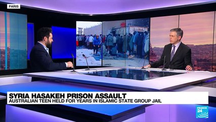 Syria Hasakeh prison assault: Australian teen held for years in Islamic State group jail