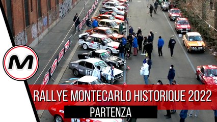 RALLYE MONTECARLO HISTORIQUE 2022 | Partenza da Milano