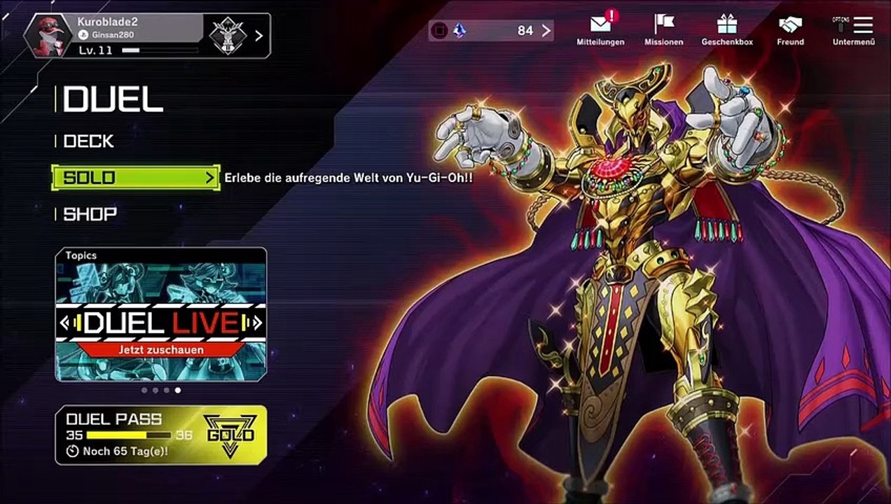 Yugioh Master Duel  5 Der Ruhm der Gladiatorungeheuer