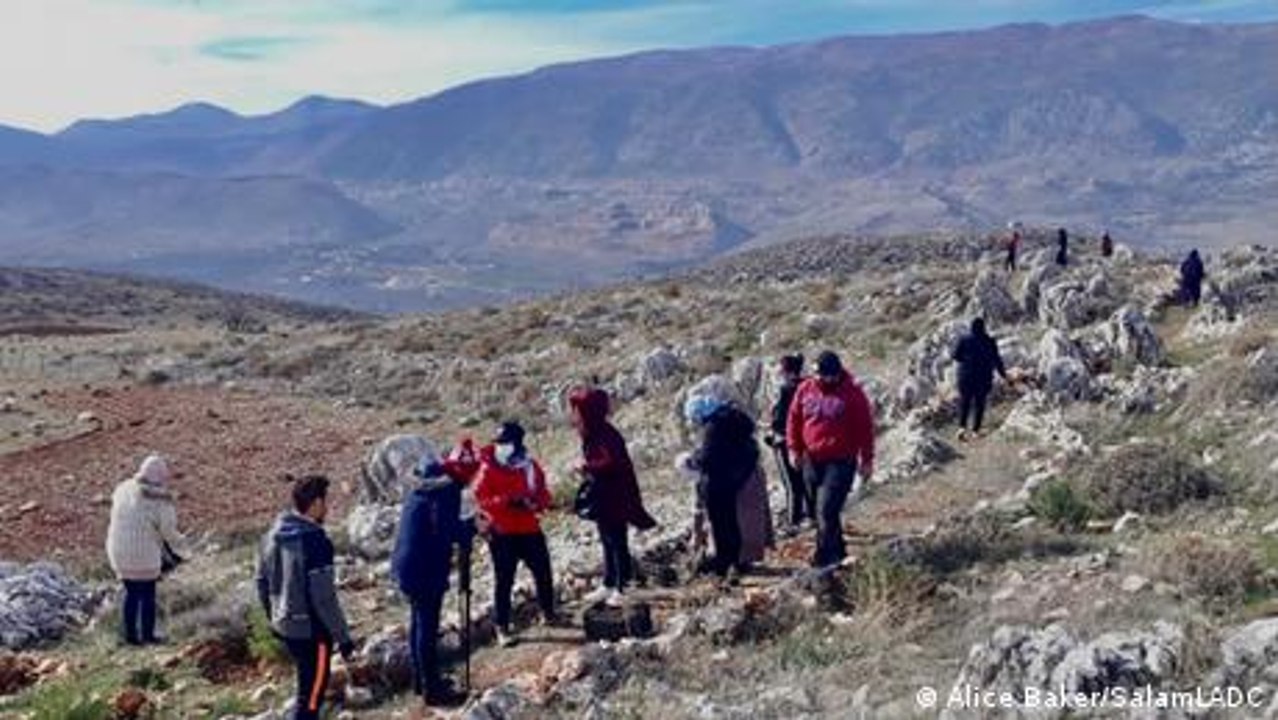 In Lebanon, making cedar seed bombs — and friends