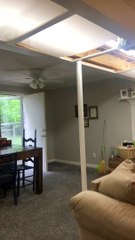 Removing a Snake Stuck in Light Fixtures