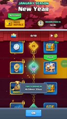 Unlocking Royale Wild Chest from january session pass. Oops forgot to use magic items