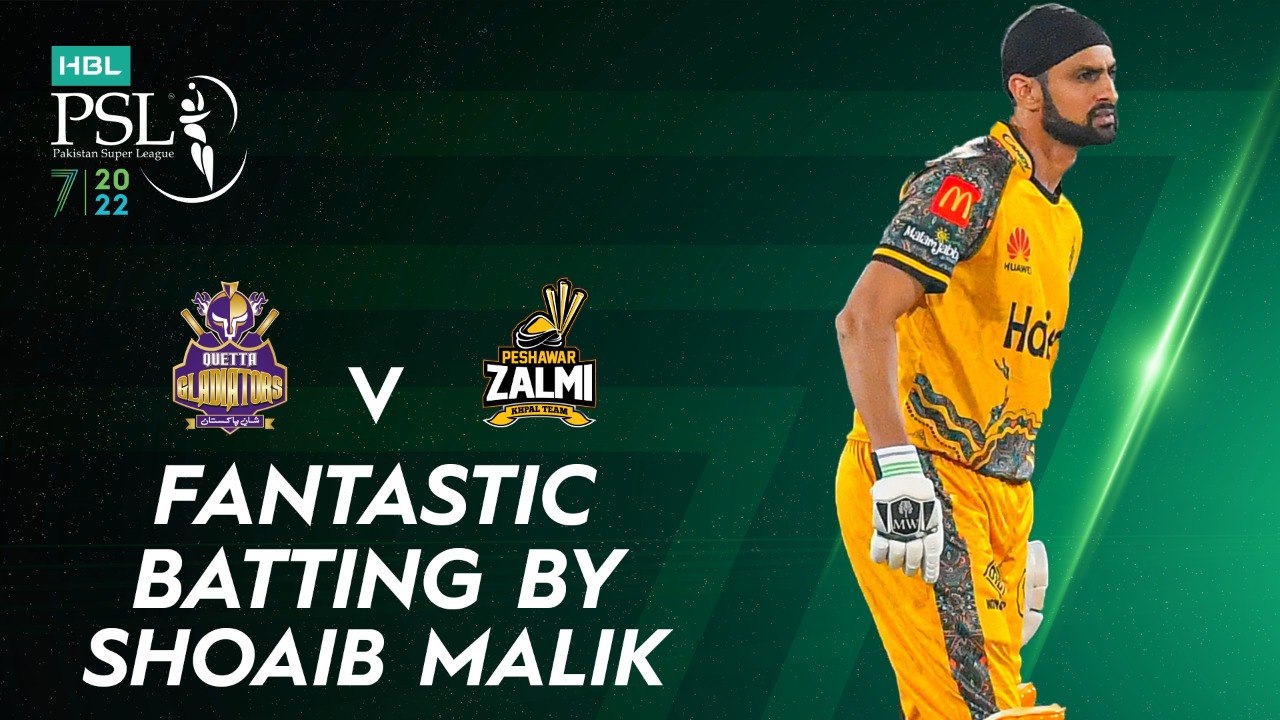 Fantastic Batting By Shoaib Malik | Quetta Gladiators vs Peshawar Zalmi | Match 2 | HBL PSL 7 | ML2G
