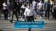 CDMX registra reducción “bastante rápida” de casos de Covid-19