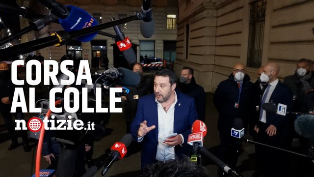 Quirinale, Salvini: Belloni? Non faccio nomi. Lavoriamo per un presidente donna