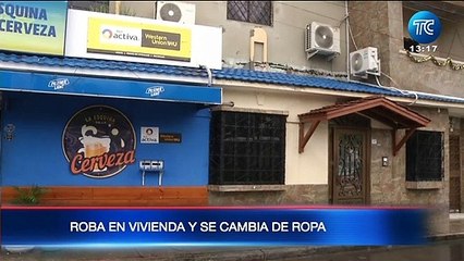 Un delincuente robó una vivienda y antes de fugarse se puso la ropa del dueño