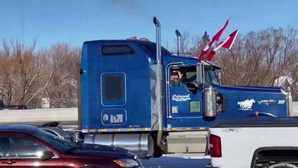 Zorbalığa karşı 'özgürlük' filosu! Kanada Başbakanı tutuştu: On binlerce şoför, tırları başkente sürüyor