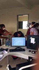 Homem agride médico com socos em posto de saúde do bairro Mont Serrat, no Novo Gama