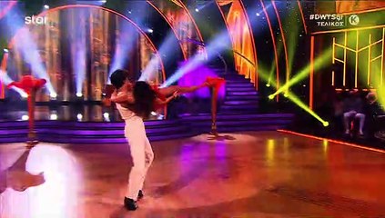 DWTS: Η καυτή salsa του Dominik «έβαλε» φωτιές στο πλατό