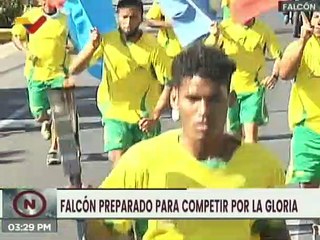 Falcón recibe Fuego Patrio rumbo a competir en los Juegos Nacionales 2022