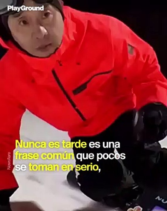 Snowboarding a los 60 