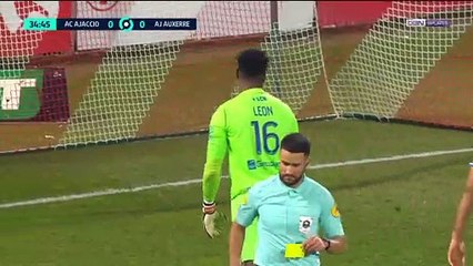 Ligue 2 BKT : L'AC Ajaccio et Auxerre se quittent bons amis