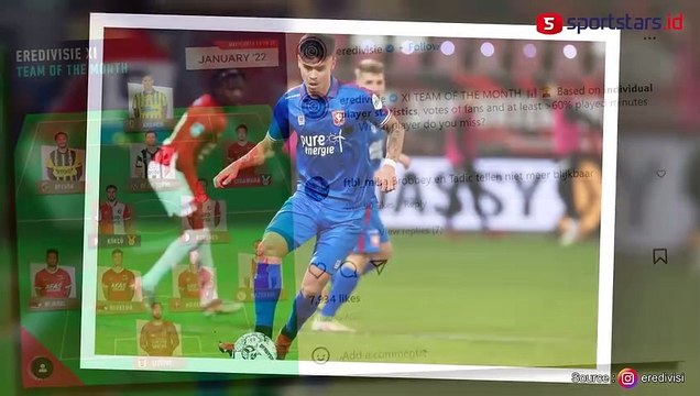 Masuk Tim Terbaik Liga Belanda Bulan Januari, Mees Hilgers Banjir Pujian dari Netizen Tanah Air