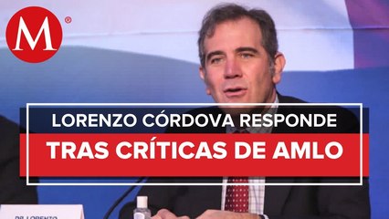 "En democracia, normal que presidente del INE hable con partidos": Lorenzo Córdova a AMLO