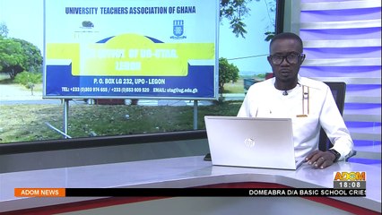 National Labour Commission vs UTAG: University teachers threaten to fill court with over 6,000 members – Adom TV News (28-1-22)