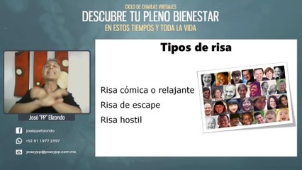 Descubre tu pleno bienestar - La risa, la terapia divertida
