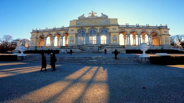 The Gloriette in the Schönbrunn Palace Garden, Vienna, Austria