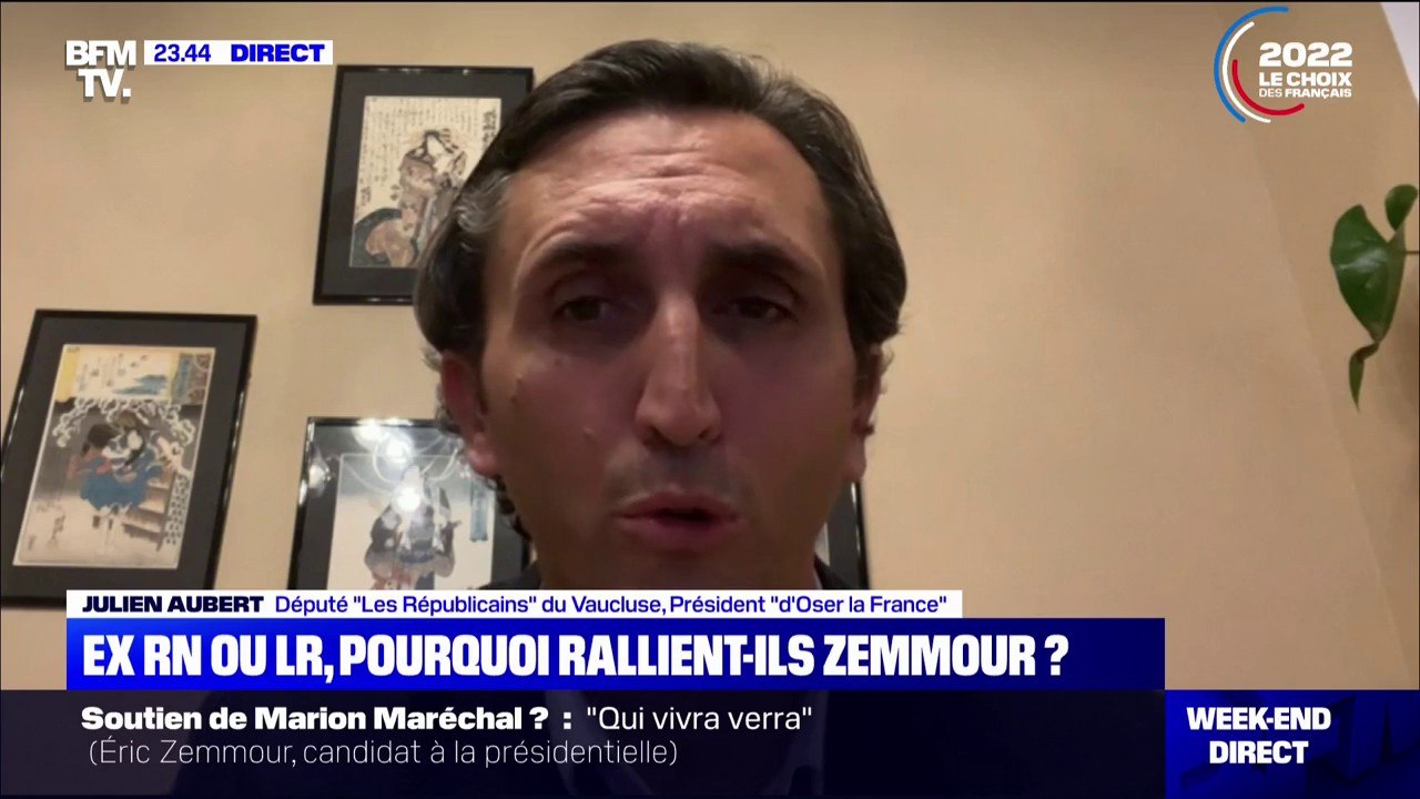 Julien Aubert: Marion Maréchal avait été élue dans le Vaucluse "sur un concours de circonstances"