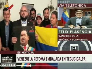 Venezuela celebra la retoma de la Embajada de Tegucigalapa en Honduras