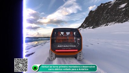 Venturi se torna primeira montadora a desenvolver carro elétrico voltado para a Antártica