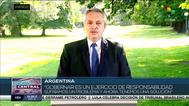 Gobierno de Argentina presentó negociaciones con el FMI ante vencimiento del primer pago anual de la deuda