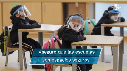 Escuelas no representan riesgo en la transmisión del Covid: SEP