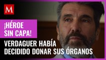 Diego Verdaguer había decidido donar sus órganos: 