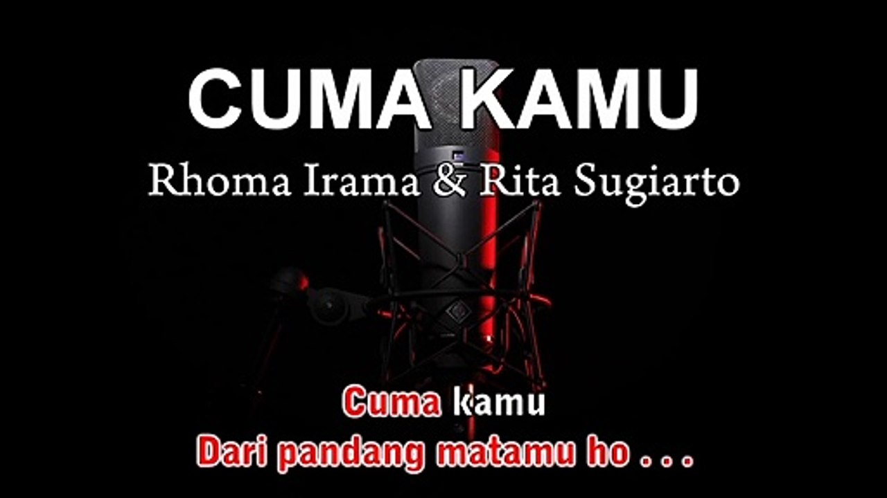 Cuma Kamu | Rhoma Irama & Rita Sugiarto | Karaoke Tanpa Vokal