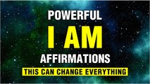 Powerful 'I AM' Affirmations | Listen for 21 days |90  Success, Health, Wealth Affirmation |Manifest