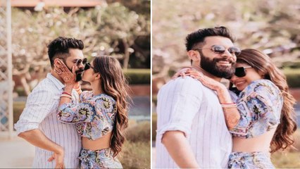 Mouni Suraj की Pool Party: शादी के बाद मॉडर्न लुक में पति संग दिए रोमांटिक पोज | FilmiBeat