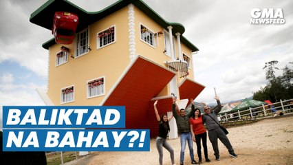 Upside-down house sa Colombia, dinarayo! | GMA News Feed