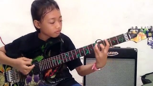 Canon Rock by Jerry C cover Ayu Gusfanz (10 years Old from Indonesia)