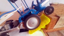 Small Tractor Mini Science Project With Trolly || Mini Tractor And Trolli @GungiKitaben