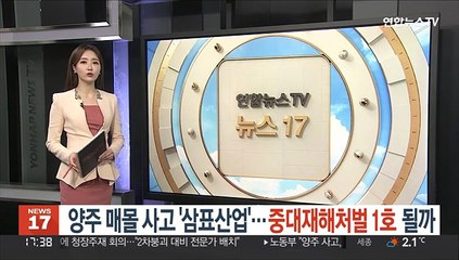 양주 매몰 사고 '삼표산업'…중대재해처벌 '1호' 될까