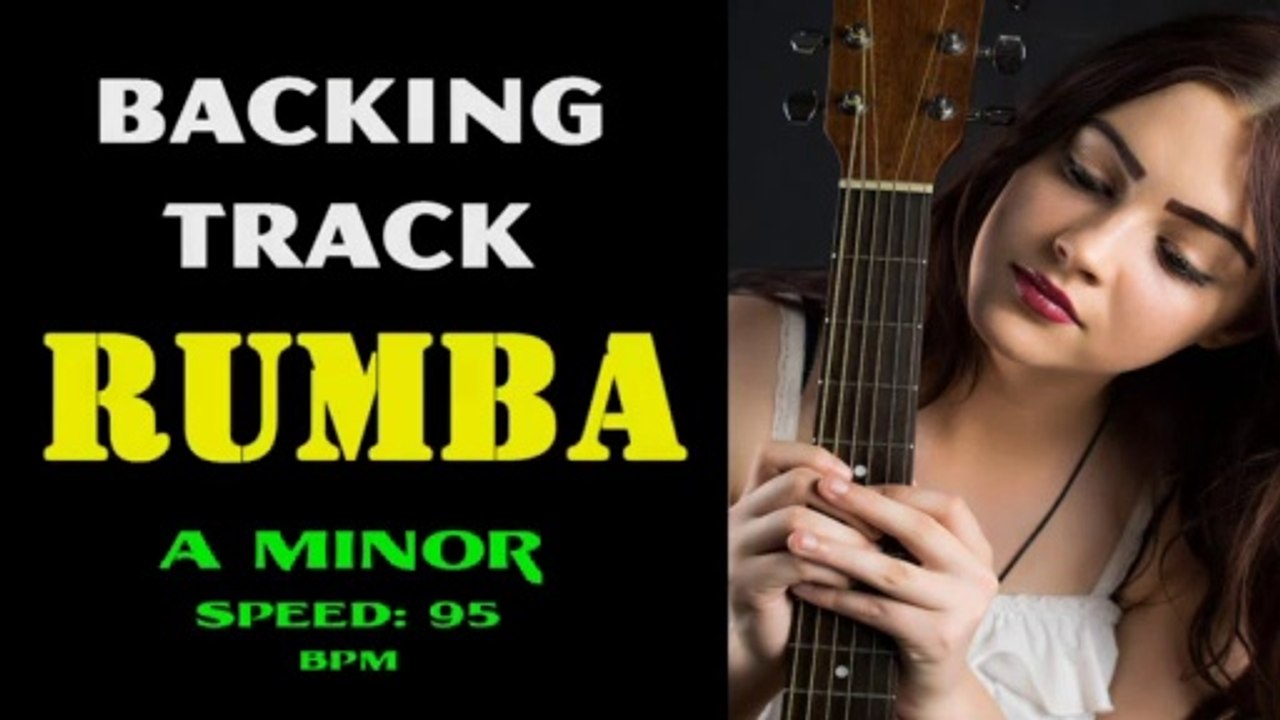 Solo With Guitar Backing Track - Rumba ( Am-Dm-G-C ) | 3N Music