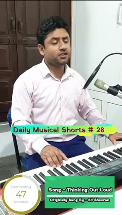 Thinking out Loud (Cover) | (Daily Musical Shorts #28) | Acorn Wolve | #Shorts