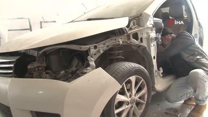 Malatya'da sanayide kar yoğunluğu