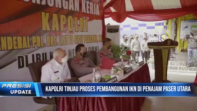 Tinjau Lokasi IKN, Kapolri Ingin Pastikan Proses Pembangunan Berjalan Lancar