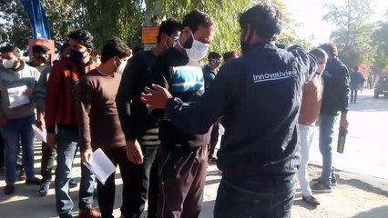 Fireman  Assistant Fireman Recruitment Exam -629 पदों के लिए हुई परीक्षा