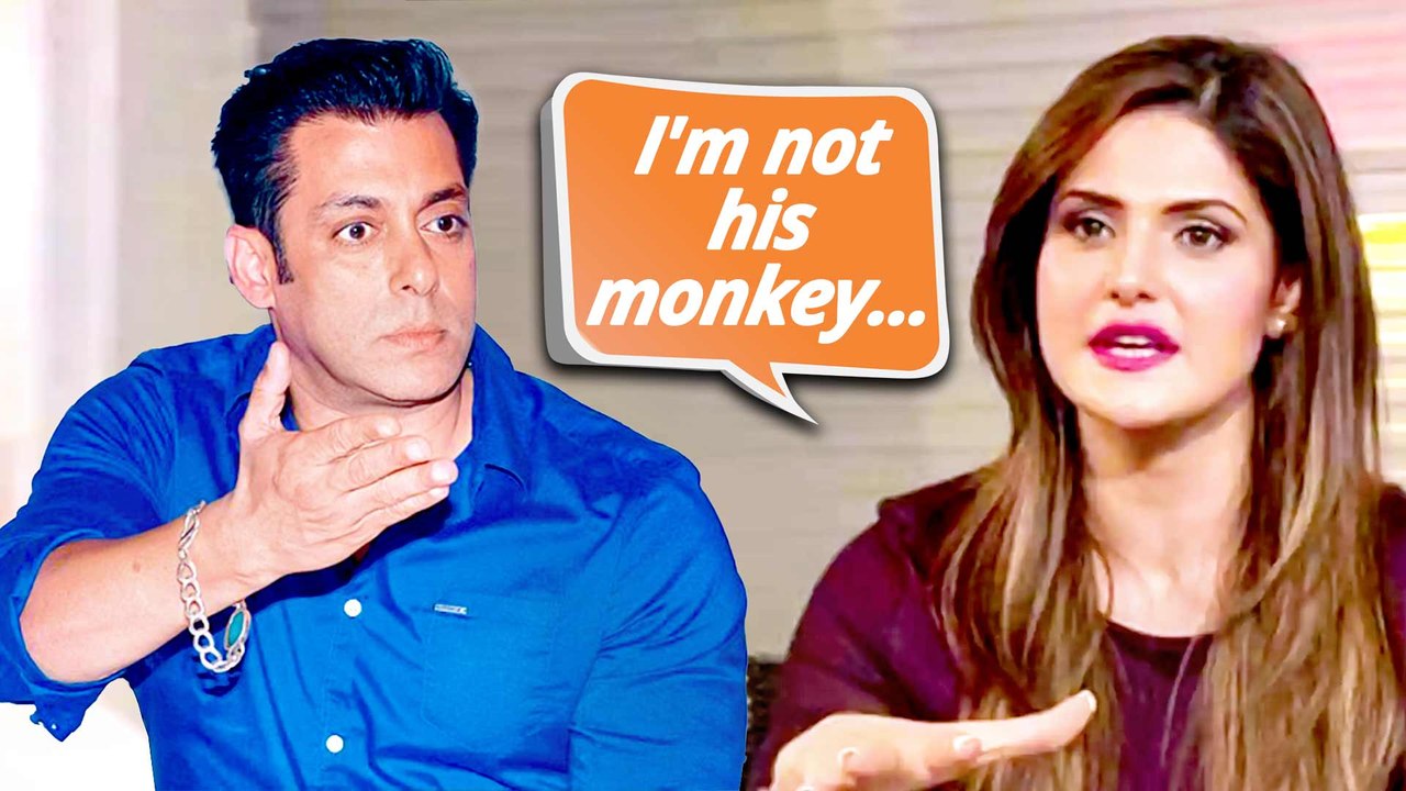 सलमान खान की बंदर नहीं बनना चाहतीं जरीन खान