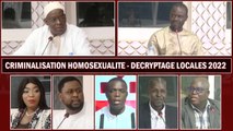 [DEBAT] CRIMINALISATION HOMOSEXUALITE,  DECRYPTAGE LOCALES 2022 - PENCOO DE CE VENDREDI 28-01-2022
